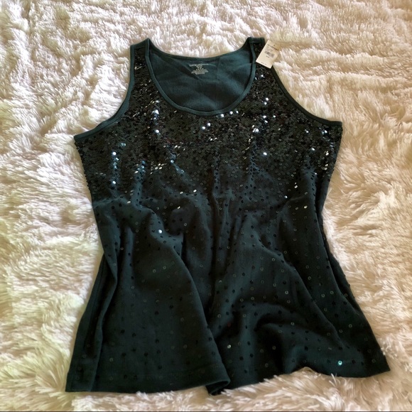 Lane Bryant Tops - Lane Bryant Glitter Tank Top